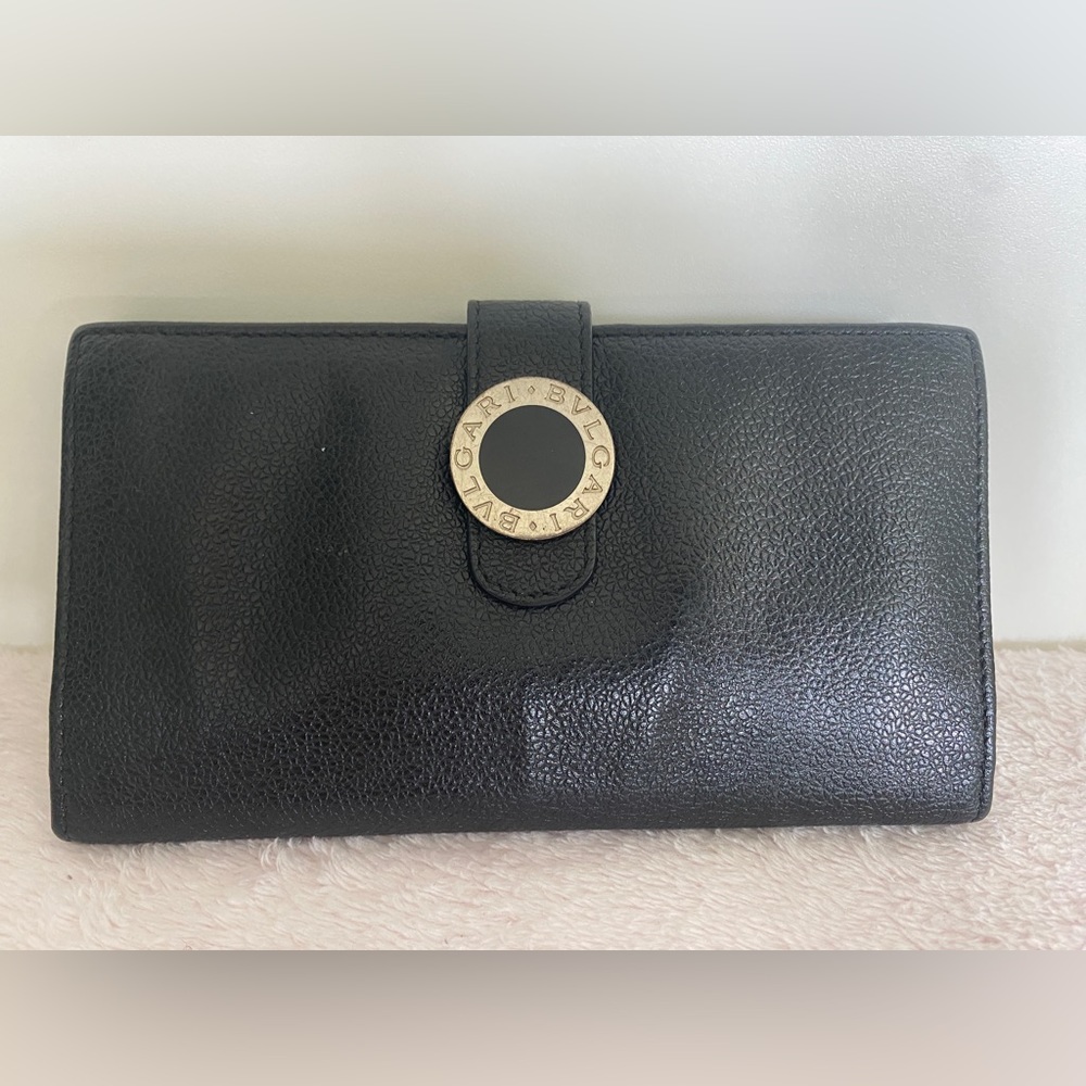 BVLGARI LEATHER WALLET